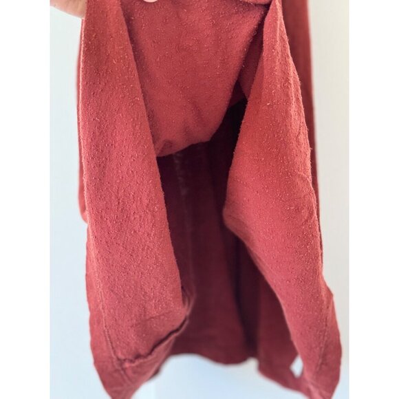 Free People FP BEACH Beat The Heat Tunic Dress Womens Red Cowboy Natural Medium - Picture 10 of 15